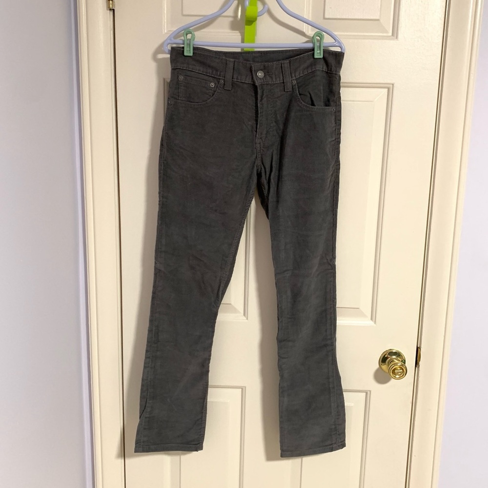 Grey Corduroy Levi’s